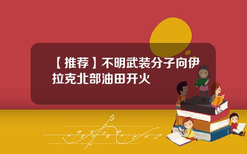 【推荐】不明武装分子向伊拉克北部油田开火