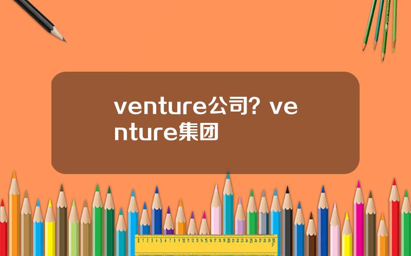 venture公司？venture集团